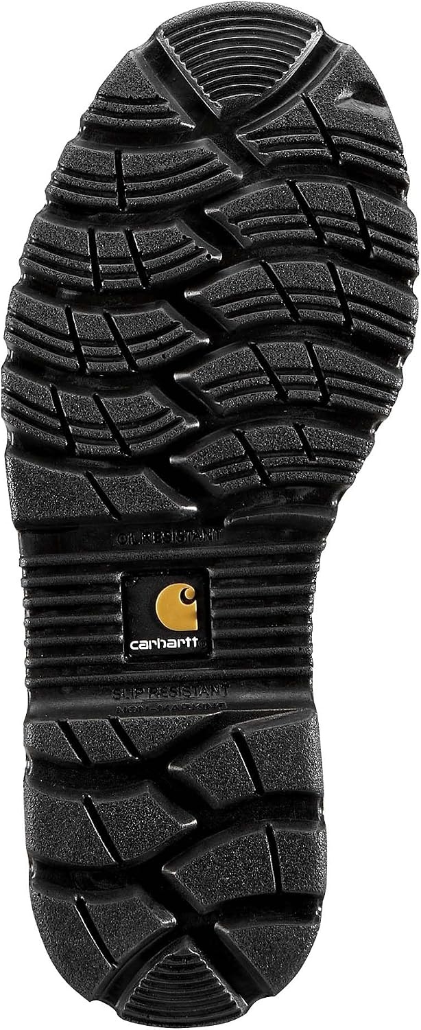 image:imageCarhartt Heritage 11 Insulated Waterproof Wellington Boot  Steel Toe Helcor Leather TPU Heel Guard and Achilles Flex JointDark BrownBlack Leather