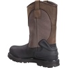 image:imageCarhartt Heritage 11 Insulated Waterproof Wellington Boot  Steel Toe Helcor Leather TPU Heel Guard and Achilles Flex JointDark BrownBlack Leather