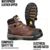 image:imageCarhartt Mens Ground Force 6 Waterproof Composite Toe BootRedBrown
