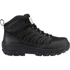 image:imageCarhartt Mens Dearborn Mid Fabric Composite Toe Work Boot Lightweight Safety Footwear Slip ResistantBlack