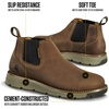 image:imageCarhartt Mens Millbrook WR 4 Romeo Wedge BootBrown Oil Tanned