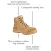 image:imageCarhartt Mens Rugged Flex Waterproof 6 Composite Toe Work BootWheat