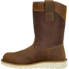 image:imageCarhartt Mens 10 Waterproof Steel Toe Wellington Wedge BootBrown