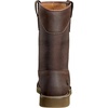 image:imageCarhartt Mens 10 Waterproof Steel Toe Wellington Wedge BootDark Brown