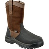 image:imageCarhartt Mens CMF1721 Rugged Flex 11 Waterproof Composite Toe Wellington Work Boots with Met GuardBrown Oil TanBlack Coated