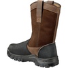 image:imageCarhartt Mens CMF1721 Rugged Flex 11 Waterproof Composite Toe Wellington Work Boots with Met GuardBrown Oil TanBlack Coated