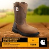 image:imageCarhartt Mens Ironwood WP 11 Soft Toe WellingtonBrown  Alloy Toe