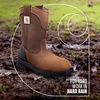 image:imageCarhartt Mens Ironwood WP 11 Soft Toe WellingtonBrown  Alloy Toe
