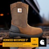image:imageCarhartt Mens Ironwood WP 11 Soft Toe WellingtonBrown  Soft Toe