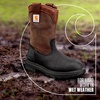 image:imageCarhartt Mens Ironwood WP 11 Soft Toe WellingtonDark BrownBlack  Alloy Toe