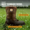 image:imageCarhartt Mens Ironwood WP 11 Soft Toe WellingtonDark BrownBlack  Alloy Toe