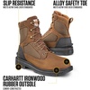 image:imageCarhartt Mens Ironwood WP 8 Alloy Toe Work BootBrown