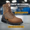 image:imageCarhartt Mens Ironwood WP 8 Alloy Toe Work BootBrown