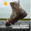 image:imageCarhartt Mens Ironwood WP 8 Soft Toe Work BootDark BrownMossy Oak