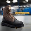 image:imageCarhartt Mens Ironwood WP Ins 8 Alloy Toe Work BootDark BrownBlack