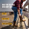 image:imageCarhartt Mens Montana 11 Waterproof Square Toe Wellington Work BootLight Brown  Square Toe