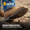 image:imageCarhartt Mens Montana 11 Waterproof Square Toe Wellington Work BootLight Brown  Square Toe