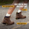 image:imageCarhartt Womens Frontier 6 Steel Toe Work Boot Water Resistant Leather Safety Footwear with Slip Resistant OutsoleMossy Brown