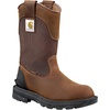 image:imageCarhartt Womens Ironwood 11 Waterproof Alloy Toe Wellington Work Boot Durable Slip Resistant Safety FootwearBrown
