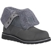 image:imageCarhartt Womens Waterproof Sherpa Lined Fold Down Winter Wedge BootDark Grey