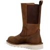 image:imageCarhartt Womens Waterproof Steel Toe Wellington Boot Slip On Work Boot Leather Slip Resistant Wedge OutsoleBrown