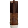 image:imageCarhartt Womens Waterproof Steel Toe Wellington Boot Slip On Work Boot Leather Slip Resistant Wedge OutsoleBrown