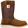 image:imageCarhartt Mens 10 Waterproof Steel Toe Wellington Wedge BootBrown