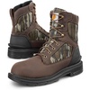 image:imageCarhartt Mens Ironwood WP 8 Soft Toe Work BootDark BrownMossy Oak