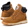 image:imageCarhartt Womens Millbrook 6 Soft Toe Waterproof Wedge Boot Leather Work Boot Slip Resistant EH RatedLight Brown