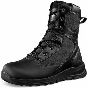 image:imageCarhartt Gilmore Waterproof 8 Side Zip Boot for Men Nano Toe Lightweight Outdoor Work BootBlack