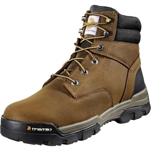image:imageCarhartt Ground Force Mens 6Inch Work Boots Storm Defender Waterproof Insite Arch Support Soft Toe BootBrown