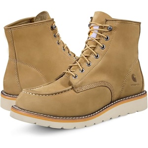 image:imageCarhartt Mens 6 Inch Moc Toe Wedge Work Boots Soft ToeCoyote