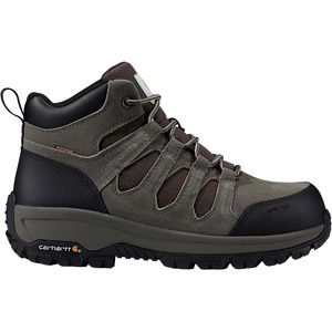 image:imageCarhartt Mens Dearborn Mid Waterproof Composite Toe Work Boot Lightweight Safety Footwear Slip Resistant Oil ResistantGreige