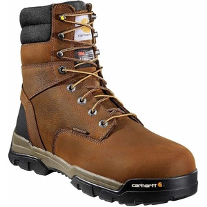 image:imageCarhartt Mens Ground Force 8 Waterproof Insulated Comp Toe Cme8347Brown