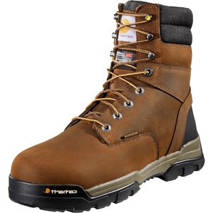 image:imageCarhartt Mens Ground Force Insulated Waterproof Work BootsBison Brown Oil Tan