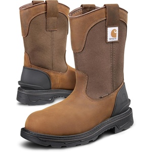image:imageCarhartt Mens Ironwood WP 11 Soft Toe WellingtonBrown  Alloy Toe