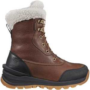image:imageCarhartt Womens Pellston Waterproof Insulated Winter BootsRed Brown Full Grain Leather