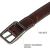 image:imageCarhartt Casual and Rugged Belts for Kids Available in Nylon and Leather StylesLeather Reversible BrownBlack