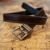 image:imageCarhartt Casual and Rugged Belts for Kids Available in Nylon and Leather StylesVegan Leather Reversible BrownBlack
