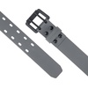 image:imageCarhartt Mens Casual Water Repellent Belt wDurable TPU Coated Webbing Material and DoubleProng Roller BuckleGravel W Antique Nickel Finish