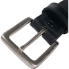 image:imageCarhartt Mens Rugged Leather Engraved Buckle BeltsBlack W Brushed Roller Finish