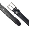 image:imageCarhartt Mens Rugged Leather Engraved Buckle BeltsBlack W Brushed Roller Finish