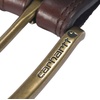 image:imageCarhartt Mens Rugged Leather Engraved Buckle BeltsBrown WOeb Finish