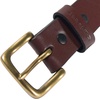 image:imageCarhartt Mens Rugged Leather Engraved Buckle BeltsBrown WOeb Finish