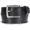 image:imageCarhartt Mens Rugged Leather Engraved Buckle BeltsBlack