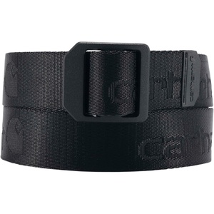 image:imageCarhartt Casual and Rugged Belts for Kids Available in Nylon and Leather StylesLadder Lock Black