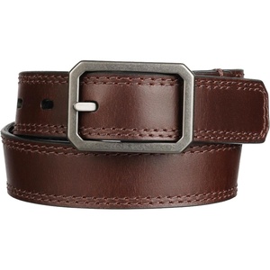 image:imageCarhartt Casual and Rugged Belts for Kids Available in Nylon and Leather StylesLeather Reversible BrownBlack