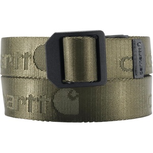 image:imageCarhartt Casual and Rugged Belts for Kids Available in Nylon and Leather StylesNylon Webbing Ladder Lock Army Green