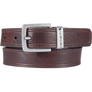 image:imageCarhartt Casual and Rugged Belts for Kids Available in Nylon and Leather StylesVegan Leather Reversible BrownBlack