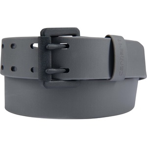 image:imageCarhartt Mens Casual Water Repellent Belt wDurable TPU Coated Webbing Material and DoubleProng Roller BuckleGravel W Antique Nickel Finish